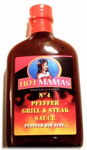 HotMamas No.4 Pfeffer Grill & Steak Sauce